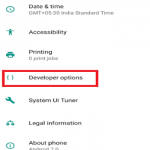 Developer Options - گزینه Developer Options