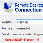 خطای CredSSP - اتصال به سرور مجازی - حل خطای CredSSP