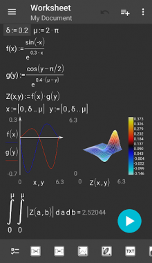 انجام محاسبات - تصویر microMathematics