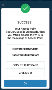 WPS WPA WiFi Tester- تست امنیت وای فای