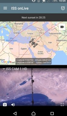 ISS onLive - نمایش زنده ایستگاه فضایی بین المللی