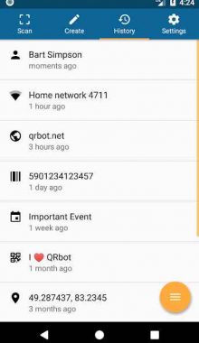 QRbot - بارکد خوان حرفه ای