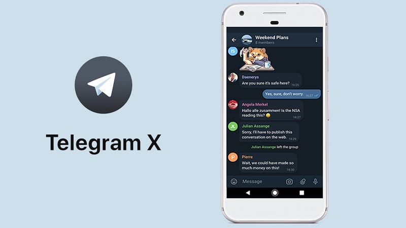 تلگرام ایکس telegram x p30plus