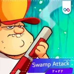 دانلود Swamp Attack 4.1.1.262 بازی اکشن" حمله مرداب " اندروید + مود