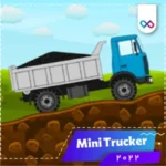 Mini Trucker 1.8.2 – بازی شبیه ساز رانندگان کوچک اندروید + مود