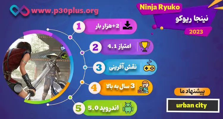 دانلود Ninja Ryuko 