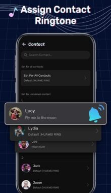 تصاویر برنامه اندروید Ringtone Maker