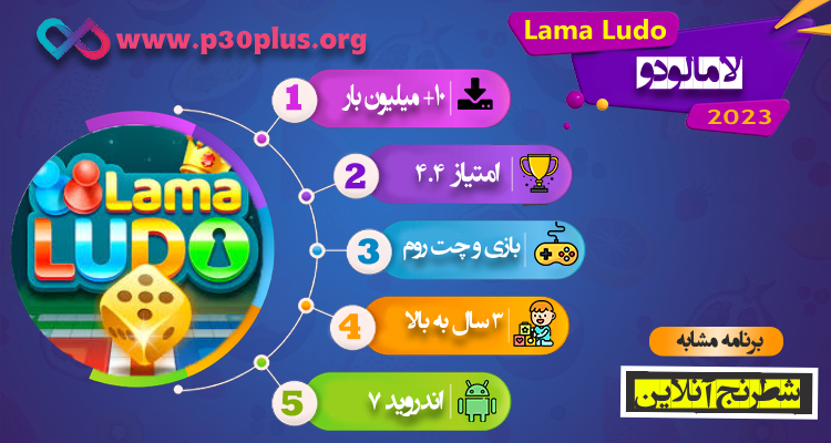 اینفوگرافی Lama Ludo-Ludo&Chatroom 