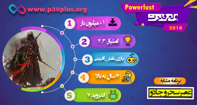 اینفوگرافی Powerlust