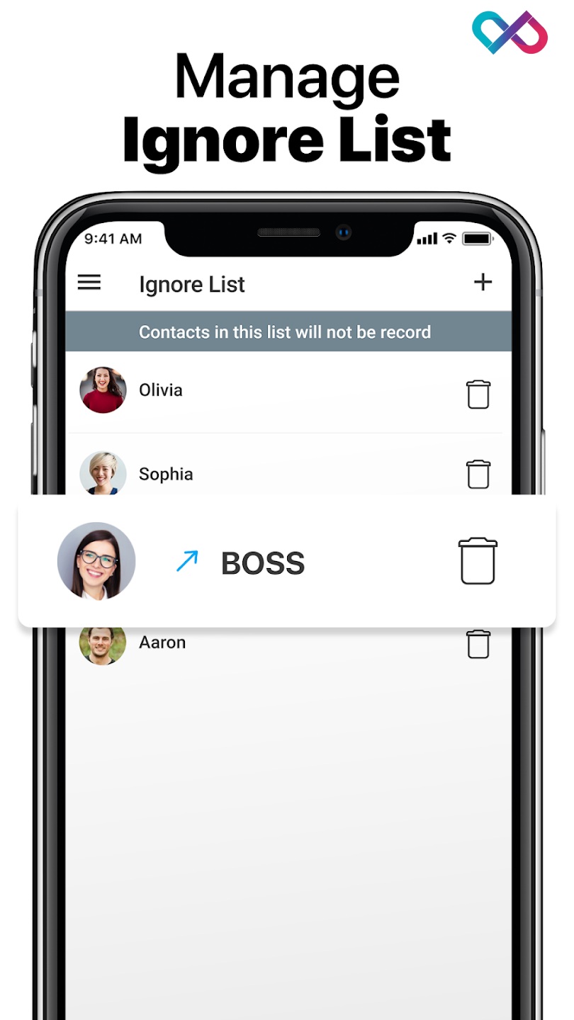 ضبط تماس برای اندروید