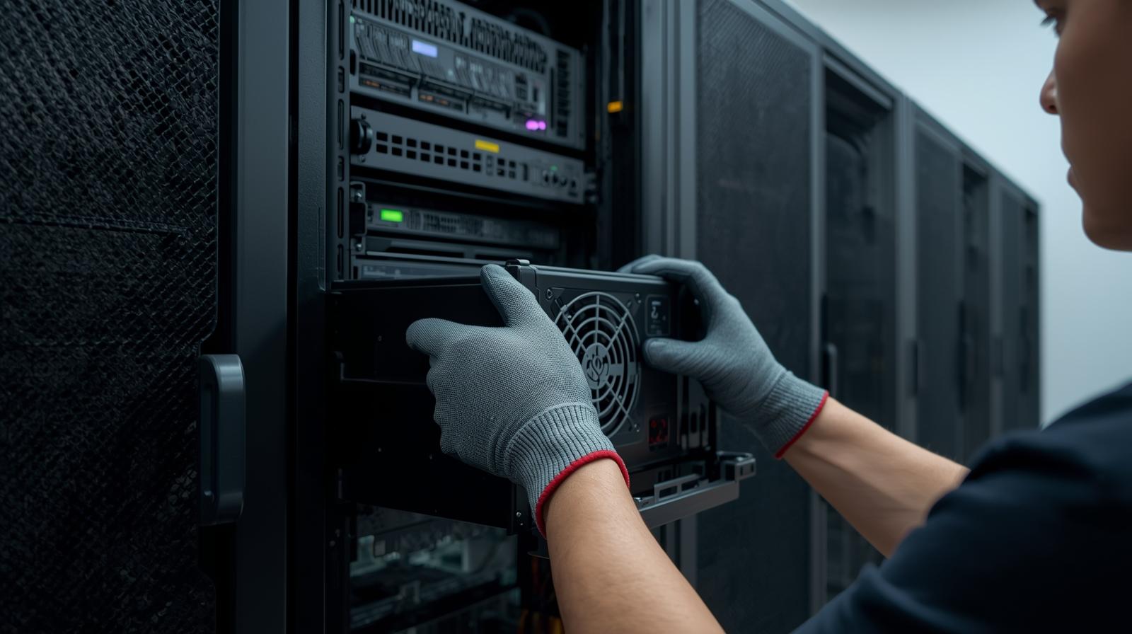 تعمیر سرور HP در محل